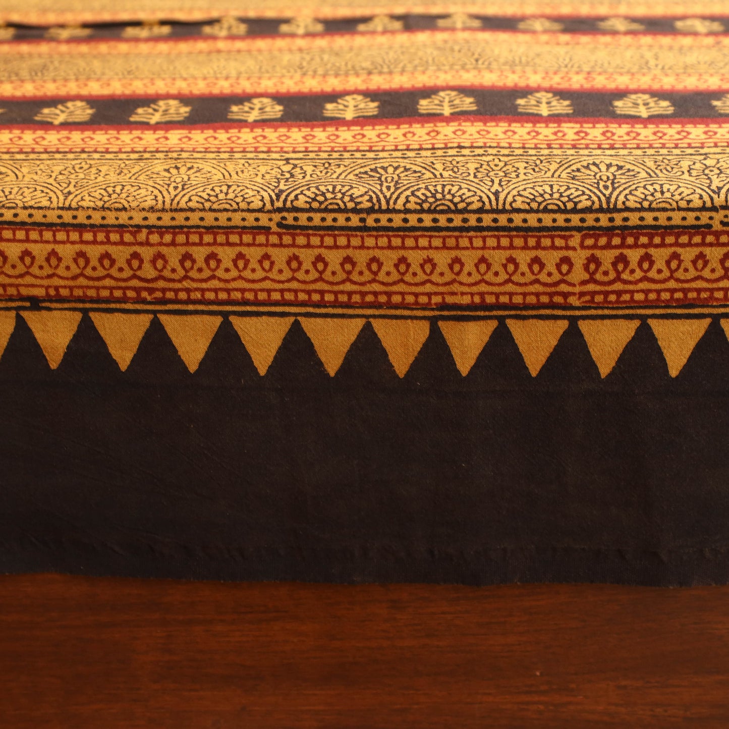 Bagh Hand Block Print Cotton Single Bedsheet (90 x 60 in) 17