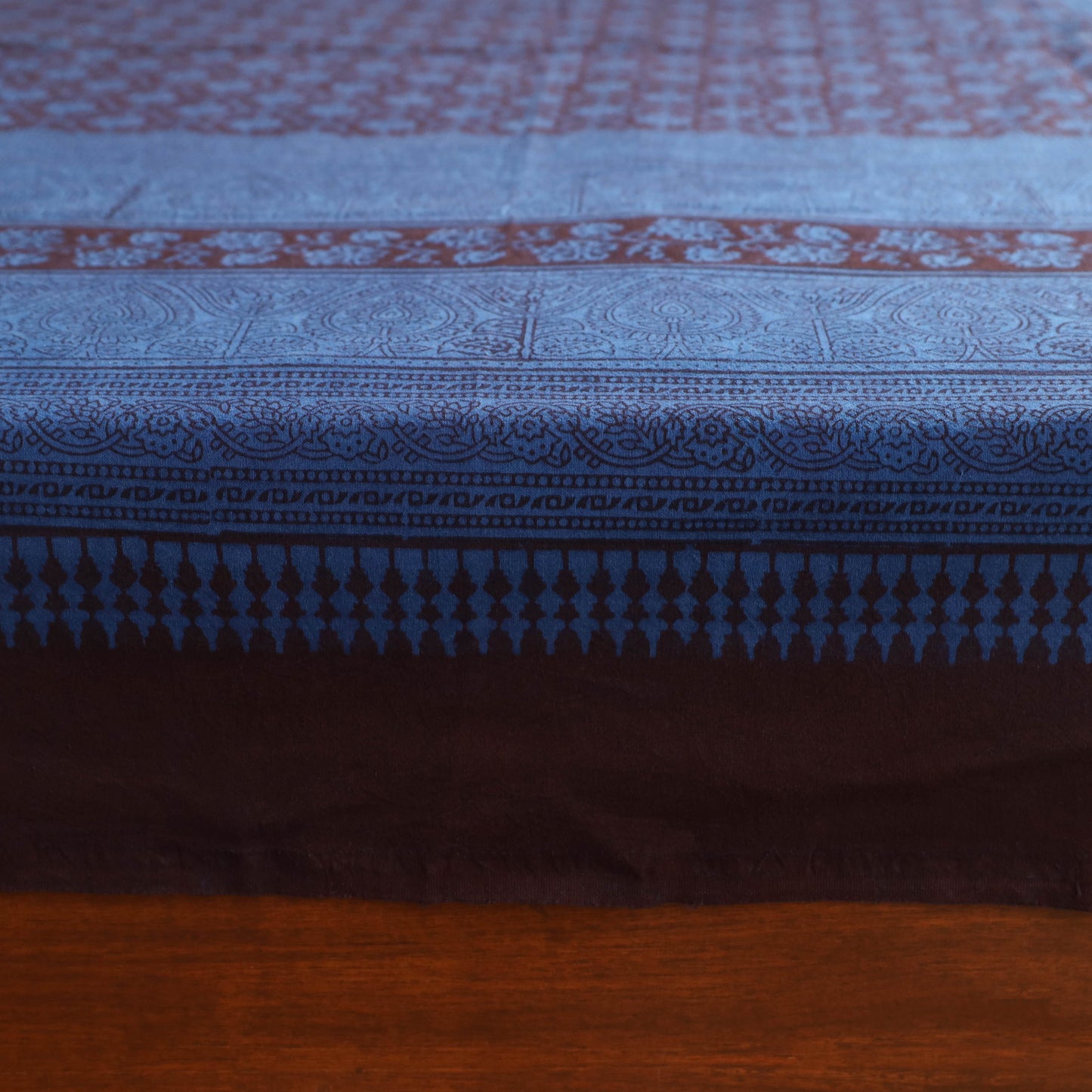 Bagh Hand Block Print Cotton Single Bedsheet (90 x 60 in) 18