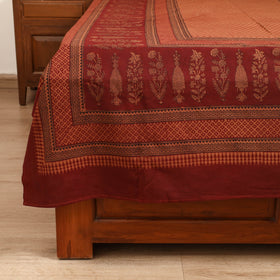 Bagh Hand Block Print Cotton Single Bedsheet (90 x 60 in) 20