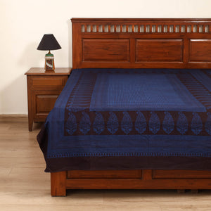 Bagh Hand Block Print Cotton Single Bedsheet (90 x 60 in) 23