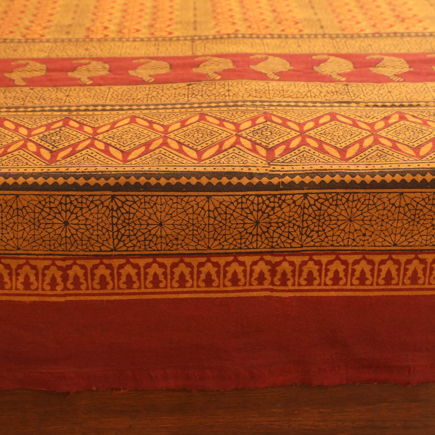 Bagh Hand Block Print Cotton Single Bedsheet (90 x 60 in) 24