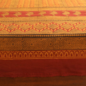 Bagh Hand Block Print Cotton Single Bedsheet (90 x 60 in) 24