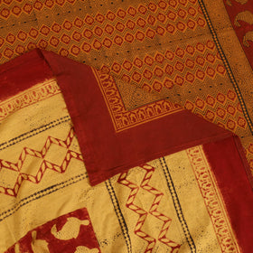 Bagh Hand Block Print Cotton Single Bedsheet (90 x 60 in) 24