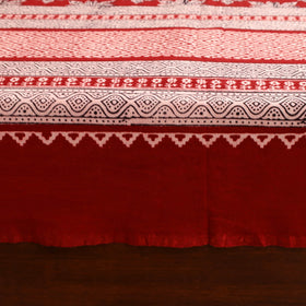 Bagh Hand Block Print Cotton Double Bedsheet (108 x 90 in) 02