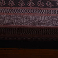 Brown - Block Print Cotton Bagh Double Bed Sheet (108 x 90 in) 29