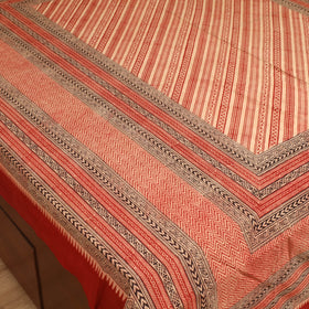 Bagh Hand Block Print Cotton Double Bedsheet (108 x 90 in) 05