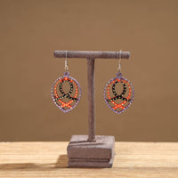 Tikuli Art Handpainted Wooden Earrings