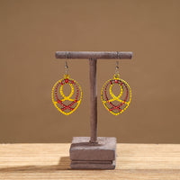 Tikuli Art Handpainted Wooden Earrings