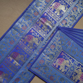 13pc Dining Table Linen Set in Brocade Banarasi Silk 02