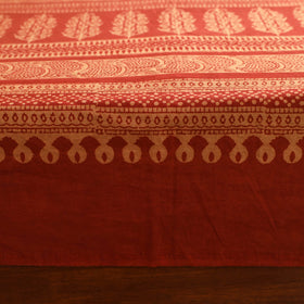 Bagh Hand Block Print Cotton Double Bedsheet (108 x 90 in) 06