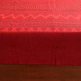 Bagh Hand Block Print Cotton Double Bedsheet (108 x 90 in) 10