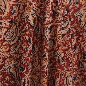 Pedana Kalamkari Hand Block Print Natural Dyed Cotton Fabric 02