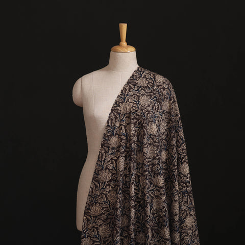 Pedana Kalamkari Hand Block Print Natural Dyed Cotton Fabric 03