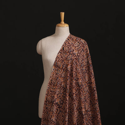 Pedana Kalamkari Hand Block Print Natural Dyed Cotton Fabric 08