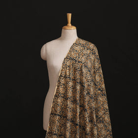 Pedana Kalamkari Hand Block Print Natural Dyed Cotton Fabric 09
