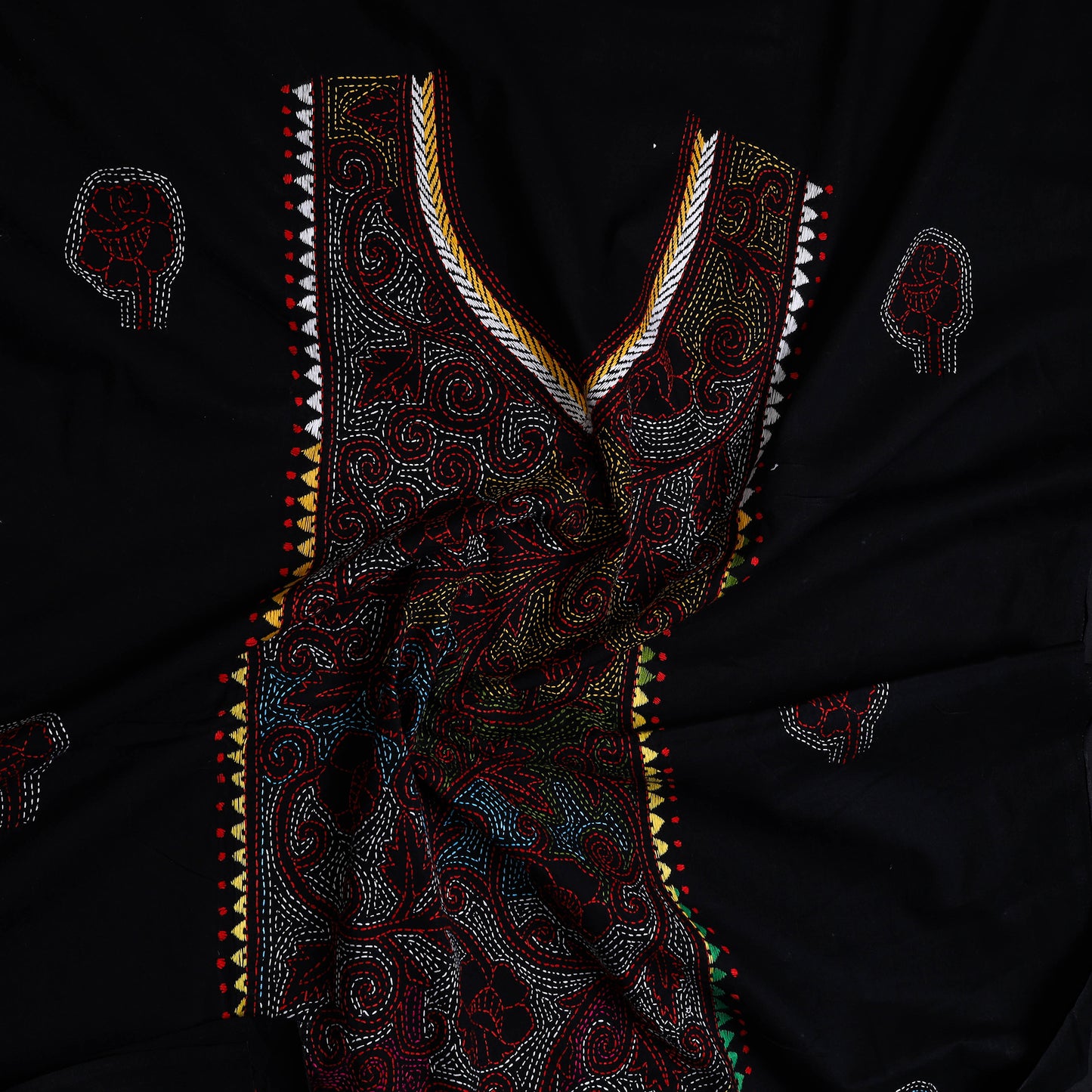 Kantha Embroidery Kurta Material