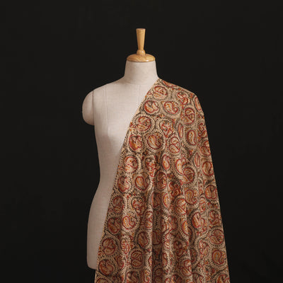 Pedana Kalamkari Hand Block Print Natural Dyed Cotton Fabric 12