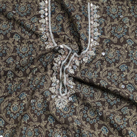 ajrakh kurta material