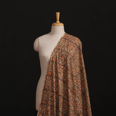 Pedana Kalamkari Hand Block Print Natural Dyed Cotton Fabric 15