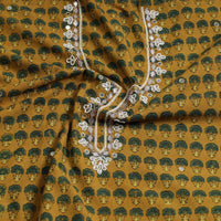 ajrakh kurta material