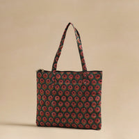 Handcrafted Quilted Cotton Hand Bag 22