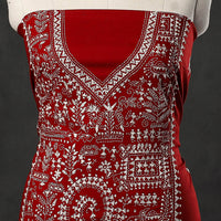 Kantha Embroidery Kurta Material