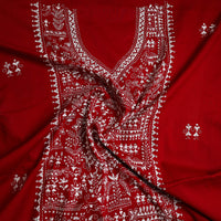 Kantha Embroidery Kurta Material