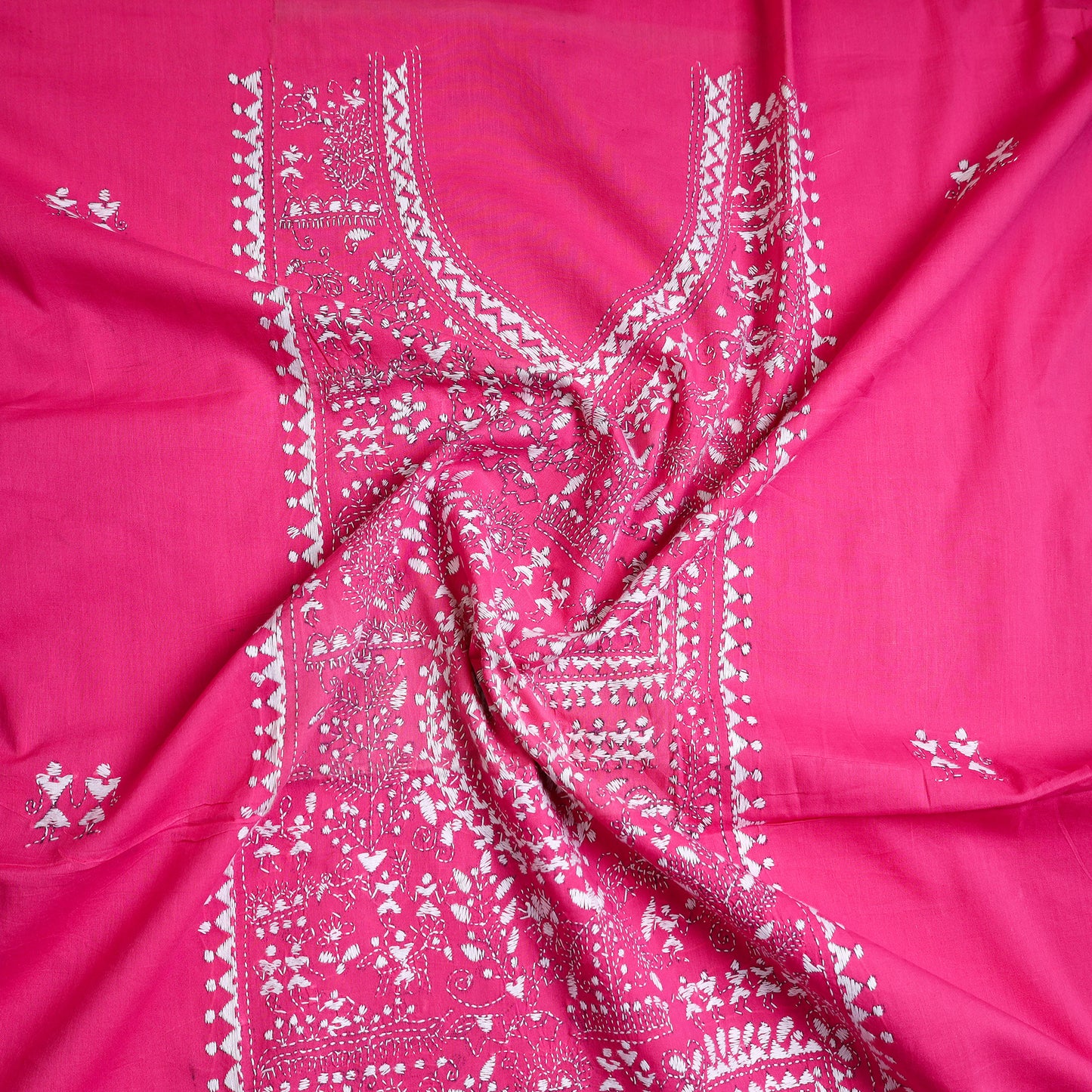 Kantha Embroidery Kurta Material