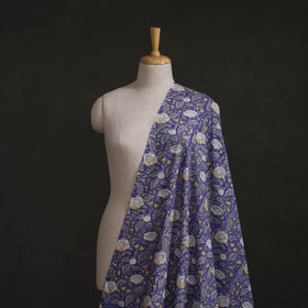 Purple - Sanganeri Hand Block Print Cotton Fabric 10