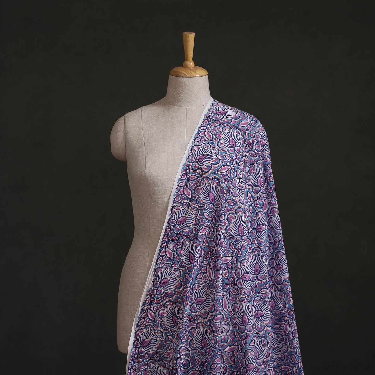 Sanganeri Hand Block Print Cotton Fabric 11