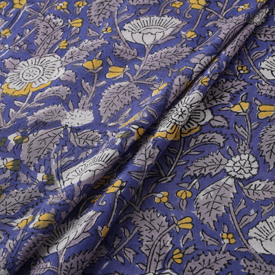 Sanganeri Hand Block Print Cotton Fabric 10