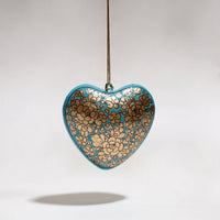 Heart - Kashmir Handpainted Christmas Decor Ornament 62