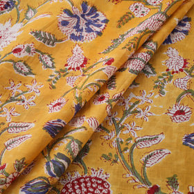 Sanganeri Hand Block Print Cotton Fabric 03