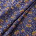 Purple - Sanganeri Hand Block Print Cotton Fabric 04