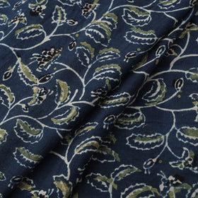 Ajrakh Hand Block Print Natural Dyed Cotton Fabric 20