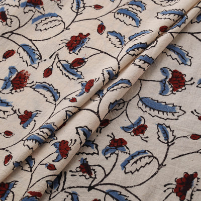 Ajrakh Hand Block Print Natural Dyed Cotton Fabric 21