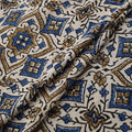 Ajrakh Hand Block Print Natural Dyed Cotton Fabric 27
