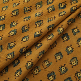 Ajrakh Hand Block Print Natural Dyed Cotton Fabric 26