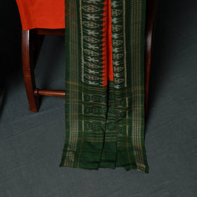Sambalpuri Ikat Handloom Cotton 3pc Unstitched Dress Material Suit Set 07