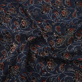 Ajrakh Hand Block Print Natural Dyed Cotton Fabric 19