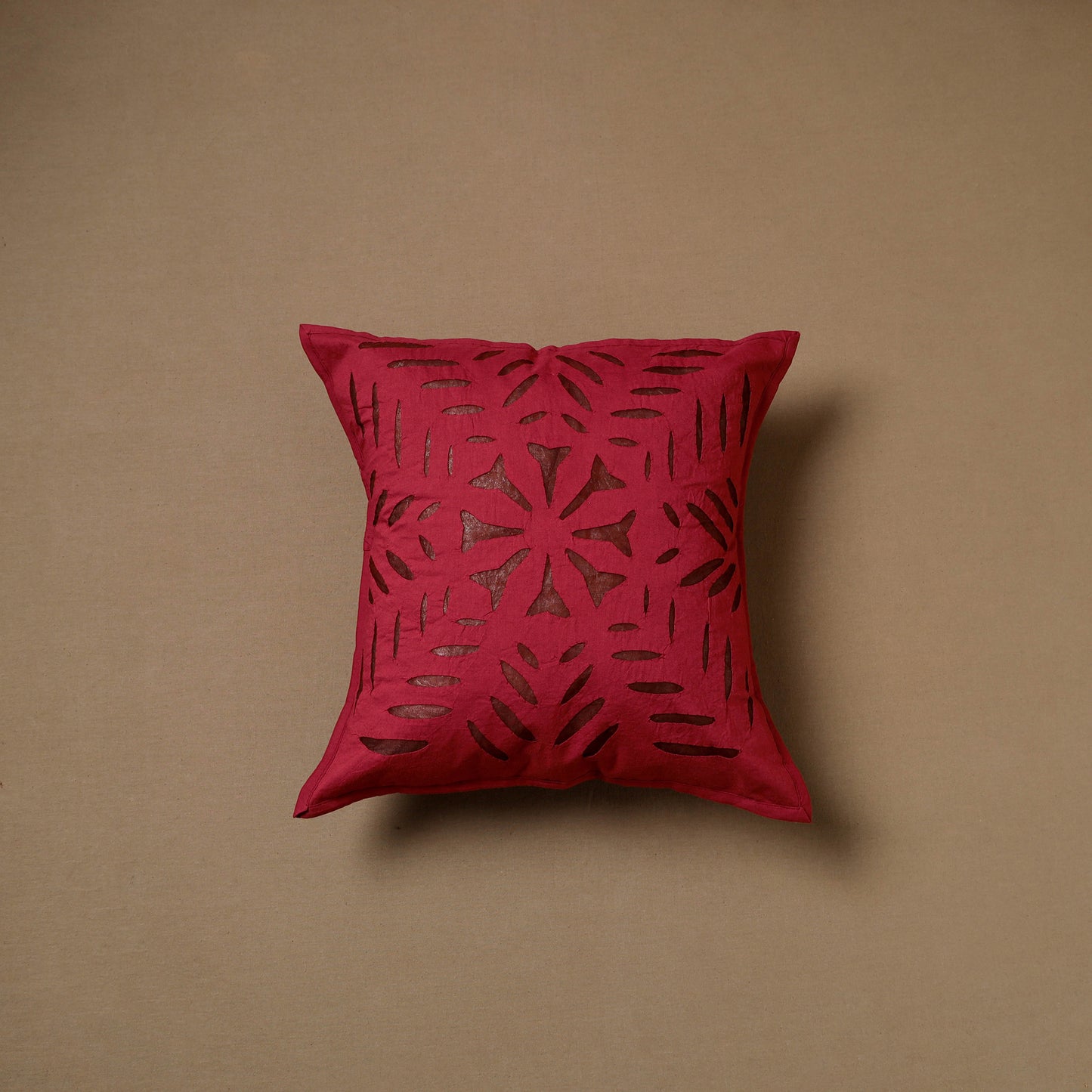 Barmer Applique Cutwork Cushion Cover (16 x 16 in) 28