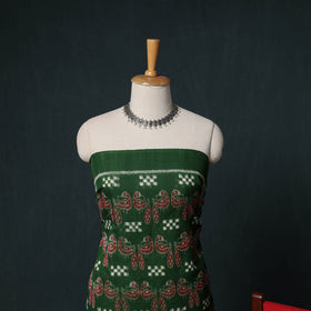 Sambalpuri Ikat Handloom Cotton 3pc Unstitched Dress Material Suit Set 12