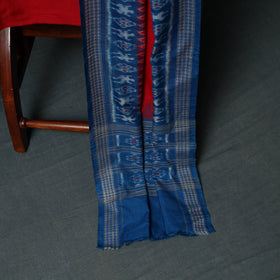 Sambalpuri Ikat Handloom Cotton 3pc Unstitched Dress Material Suit Set 13