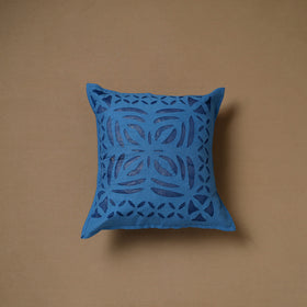 Barmer Applique Cutwork Cushion Cover (16 x 16 in) 27