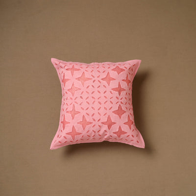 Barmer Applique Cutwork Cushion Cover (16 x 16 in) 25