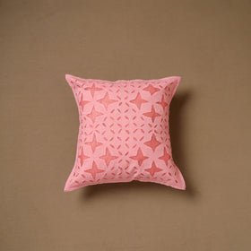Barmer Applique Cutwork Cushion Cover (16 x 16 in) 25