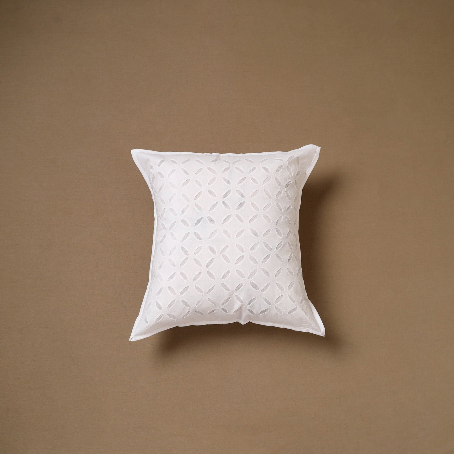 Barmer Applique Cutwork Cushion Cover (16 x 16 in) 23