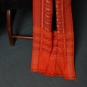 Sambalpuri Ikat Handloom Cotton 3pc Unstitched Dress Material Suit Set 16