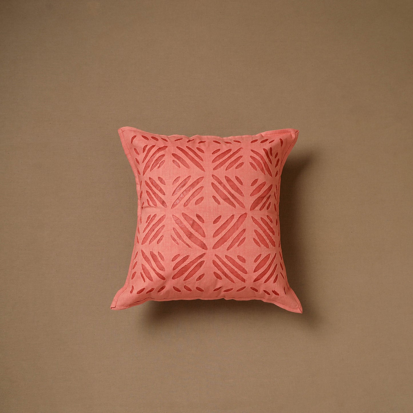 Barmer Applique Cutwork Cushion Cover (16 x 16 in) 22