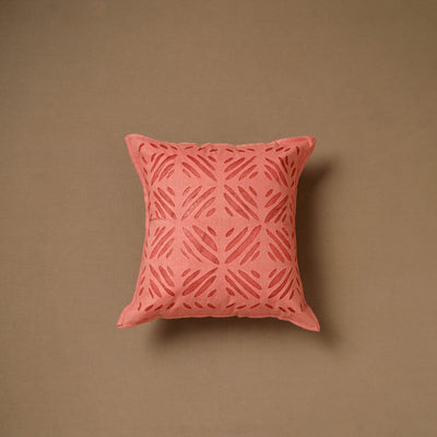 Barmer Applique Cutwork Cushion Cover (16 x 16 in) 22